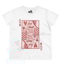 Image 3 of Queen of Hearts and Wine T-shirts 