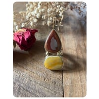 Image 1 of The Travers Ring - Solid Brass and Mixed Jaspers