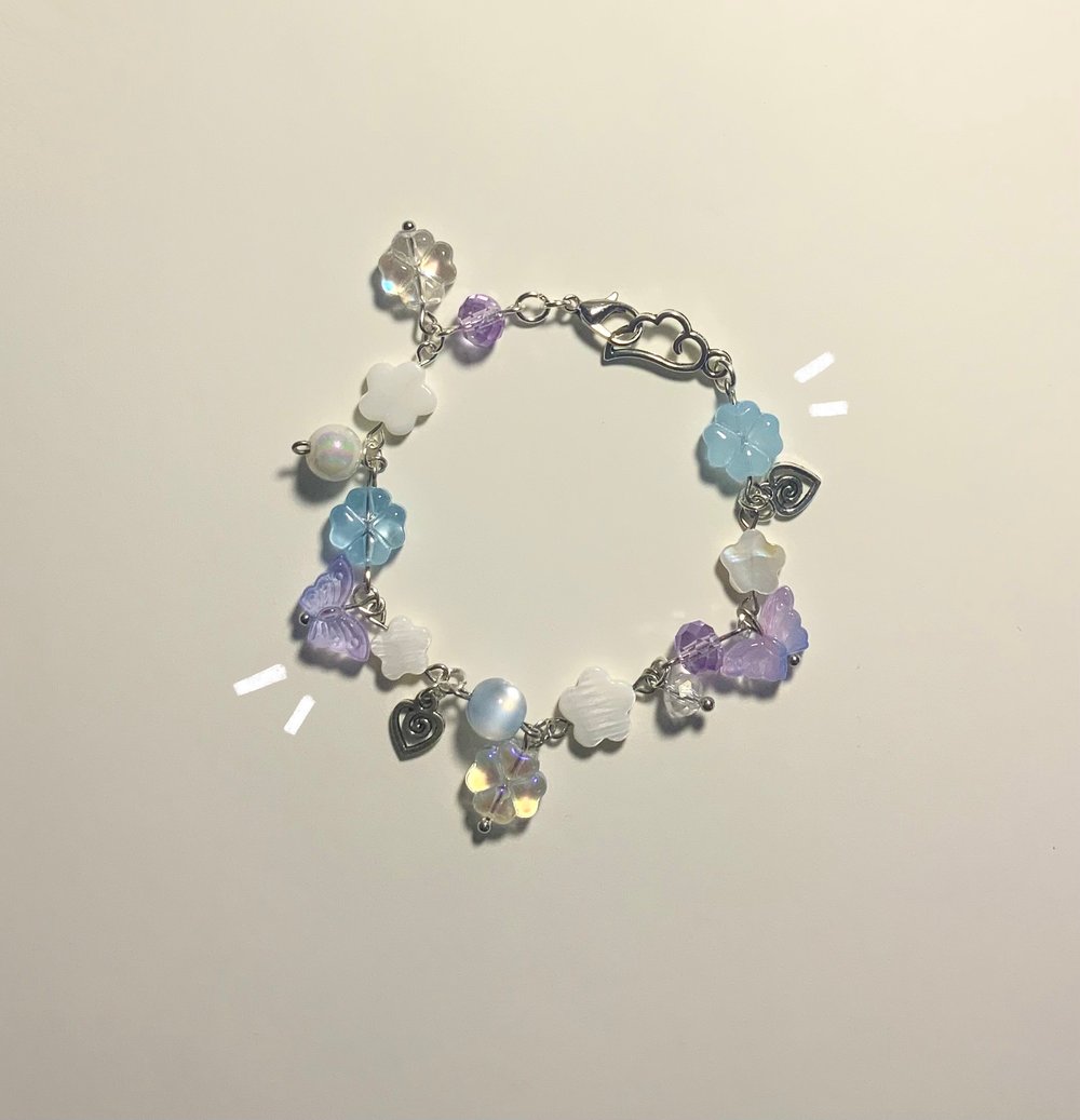 Image of Butterfly Clutter Bracelets 𖡼*:･
