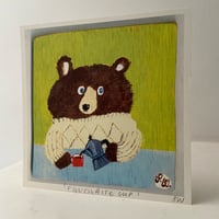 Image 2 of Small square art print -favourite cup