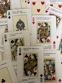 Image 4 of The Rameses Fortune Telling Cards, ancien jeu de divination anglais, 1910, très rare!!