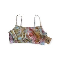 Image 1 of L (38) Bralette in Earthy Geode Ice Dye