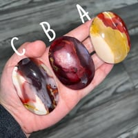 Image 1 of Mookaite Palmstones 