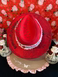 Image 3 of "Emmanuel God with Us" Christmas Narrow Brim Hat