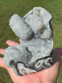 Image 12 of Druzy Amethyst with Polished Stalactites Edges #955