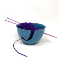 Image 1 of Turquoise Glaze String Bowl 