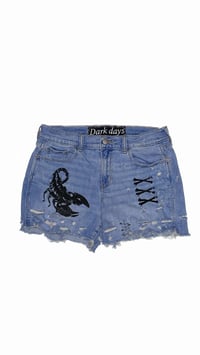 Image 1 of “POISON” 039 DENIM SHORTS