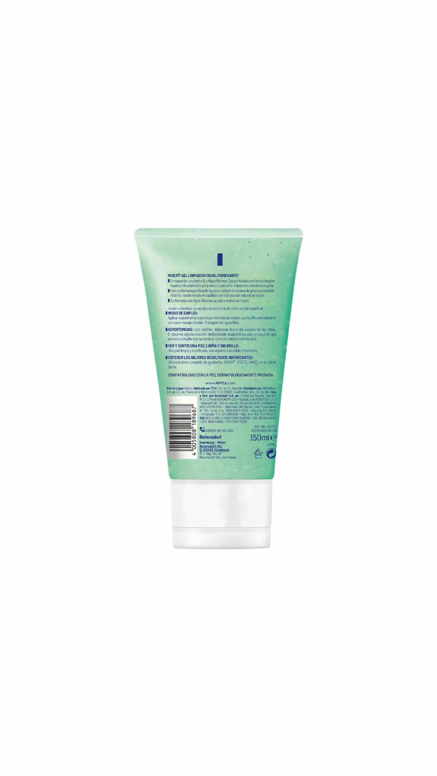 Purifying 5en1 Face Wash-Gel Effecto Matte | La Baja Beauty Bar