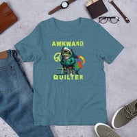 Image 2 of Awkward Quilter Distressed Unisex t-shirt