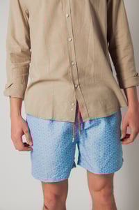 Image 2 of Traje de baño azul de estrellas