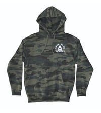 Image 1 of Camo Hoodie Earth Day Medium