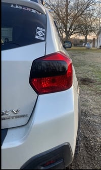 Image 2 of 2014-2017 Subaru Crosstrek Taillight Tint Overlays