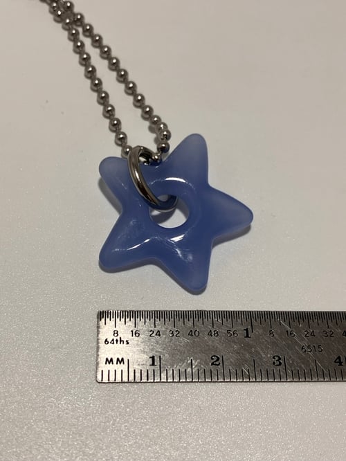 Image of milky blue star 