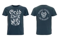 "Just Misanthropy" - SHIRT in Stone Washed Denim BLUE, limited to 75 copies