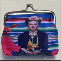 Frida Kahlo Kiss-lock Coin purse Keychain