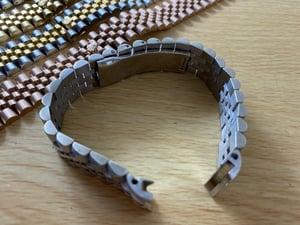 Image of 20mm 21mm Rolex President Jubilee S/Steel, Rose, Gold, 2/Tone Steel Straps