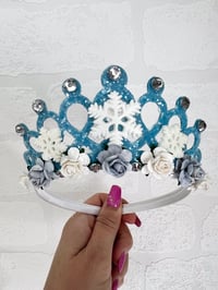 Image 4 of Snowflake princess Tiara crown