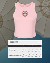 Image 5 of Simi Love - Summer Micro Rib Racer Embroidered Top