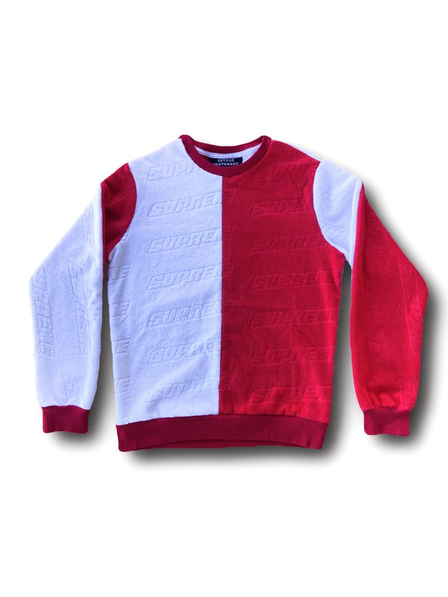 Supreme Beach Towel Sweatshirt