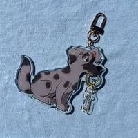 Image 1 of Jail Dog Acrylic Charm