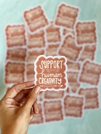 Image 1 of CREATIVITY sticker
