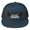 LTC VINTAGE COUTURE TRUCKER CAP (BLK/WHT LOGO)