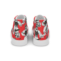 Image 1 of Women’s high top get down 2 canvas shoes