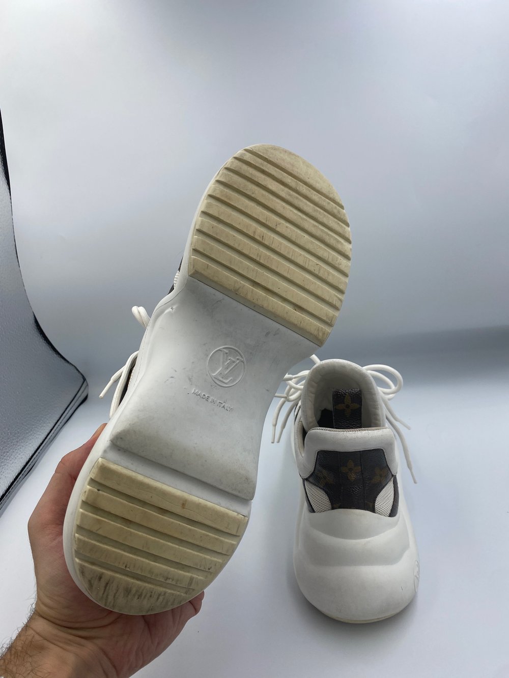 Image of Louis Vuitton - Archlight White Mono 39EU