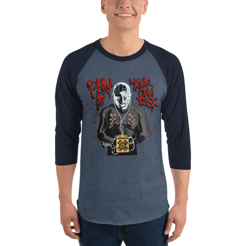 Play At Your Own Risk  - Baseball Tee