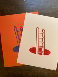 Image 1 of 'A Way In/Out' blockprints