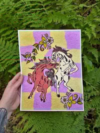 Ponies Print