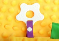 Image 5 of Dimple Dot Soother Lovie/Teether