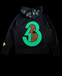 Image 2 of Black AR34EA Zip Up Jacket