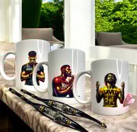 Image 1 of Black Men Praying Coffee Mugs