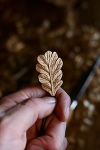 Image 4 of Oak leaf pendant- 