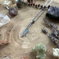 Image 4 of Steel Knife Necklace