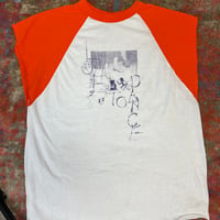 Image 1 of kitchen clogs cut off baseball tee // lu + ian collab