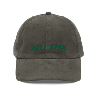 Image 1 of Vintage “Hell Yeah” corduroy cap