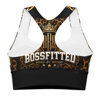 Image 1 of Leopard Print Sports Bra
