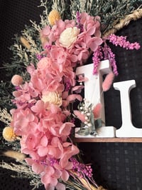 Image 3 of Flower Name Hoops 