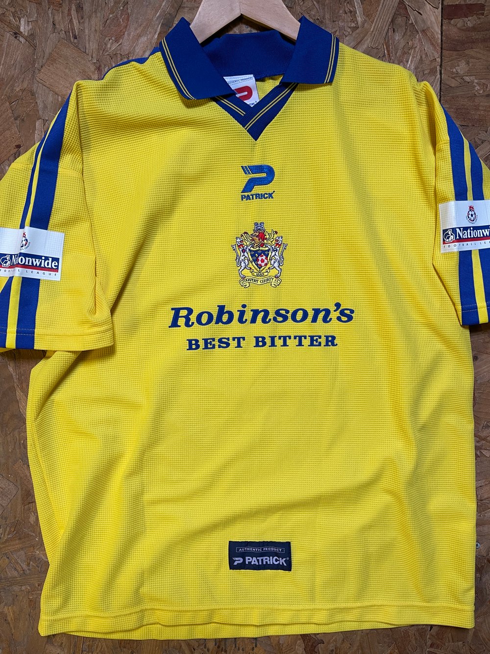 Player Issue 2000/01 Patrick Away Shirt