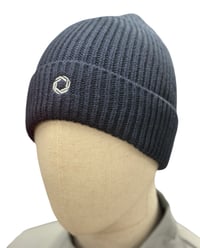 Image 2 of Dabbs Beanie hat in Navy 