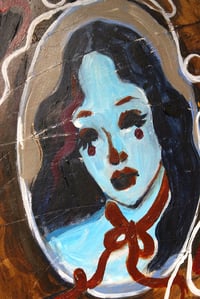 Image 5 of Original Acrylic painting- Current Exhibited work-Ace of hearts 