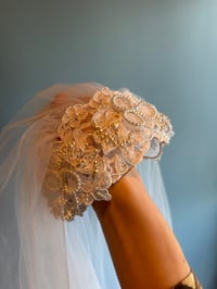 Image 10 of 1960s Veil Headpiece