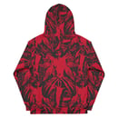 Image 2 of NAMELESS RED ALLOVER HOODIE