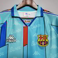 Image 3 of Barcelona 96/97 Away Retro Jersey