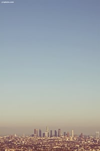 Image of CANVAS - Los Angeles Skyline 