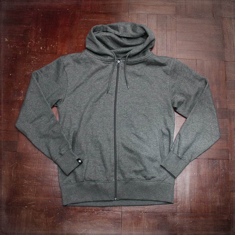 Image of Sticker Repeat Hood - Grey