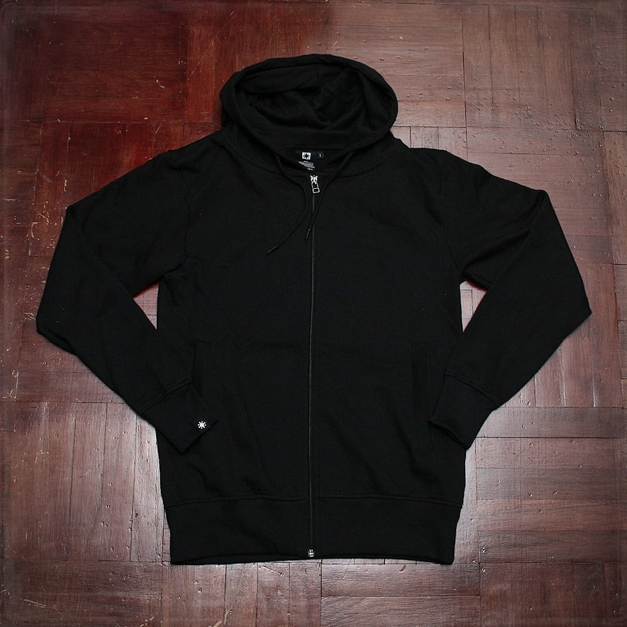 Image of Sticker Repeat Hood - Black