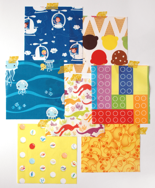 Image of Spoonflower I Spy Assortment: Alpha Set